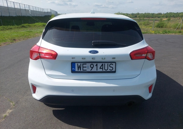 Ford Focus cena 44400 przebieg: 117000, rok produkcji 2018 z Drawno małe 92